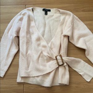 Front tie Forever 21 sweater
